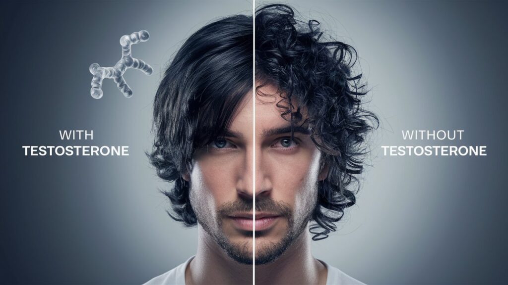 Can Testosterone Make Your Hair Curly?