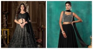 Tips to Look Slimmer and Taller in your Black Lehenga Choli